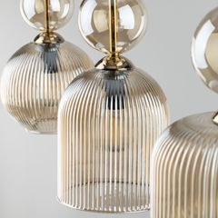 Cognac Hanging Lamp – 3xE14