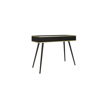 Dressing Table – Black & Gold