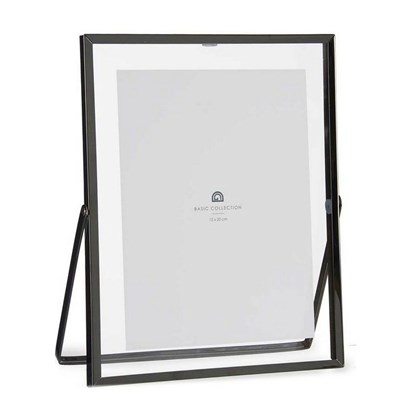 15x20cm Black Metal Photo Frame