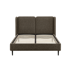 Upholstery Bed 160x200cm - Brown
