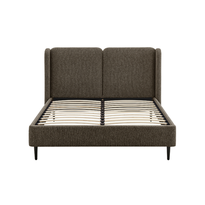 Upholstery Bed 160x200cm - Brown