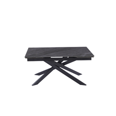 Extension Table – Chinese Ceramic & Black Frame