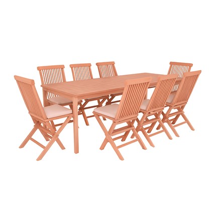 Rectangular Dining Table with 8 Chairs