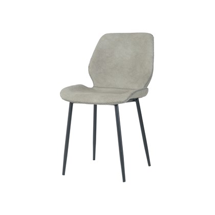 Dining Chair in PU Grey