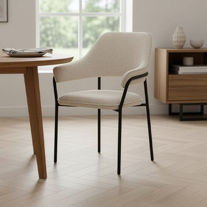 Beige Dining Chair