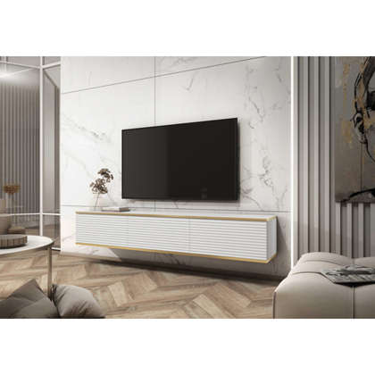 TV Unit MDF Wall Mounting 175 – White