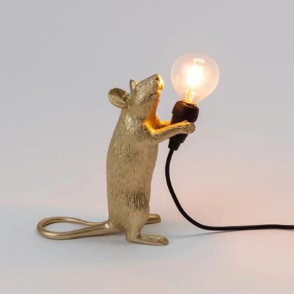 Mouse Lamp Step Gold