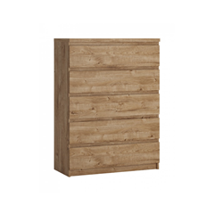 Sideboard 5 Shelves – Golden Ribbeck Oak