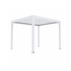 Electric Pergola – Sandy White