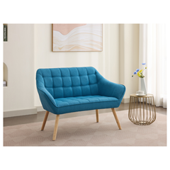 Sofa 2Seater – Soft Touch Velvet  Blue