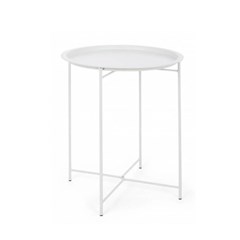 Garden Table Vassoio Wissant White D46