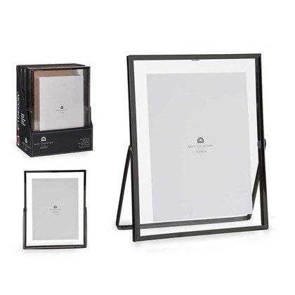 13x18cm Black Metal Photo Frame