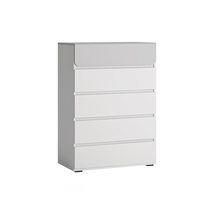 Sideboard 5 Shelves – White Alpin
