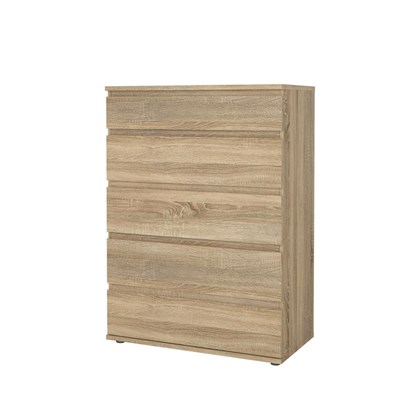 Nova Chest 5 Drawers Oak