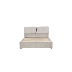 Upholstery Bed with Gaslift - Beige 180x200