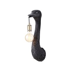 Ostrich Matt Black Wall Lamp