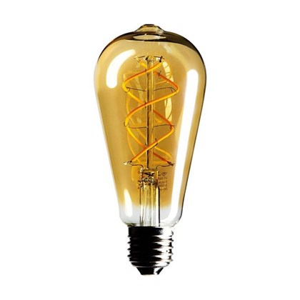 Bulb 5W E27 ST64 Filament Gold Curve