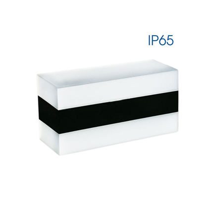 Dublin-I LED Facade Light – White & Black
