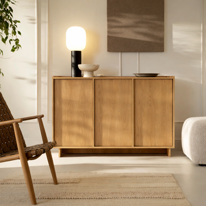 Carmel Oak Dresser – Warm Caramel Oak