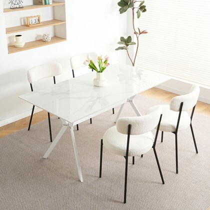 Ceramic Dining Table 1500x800x750mm