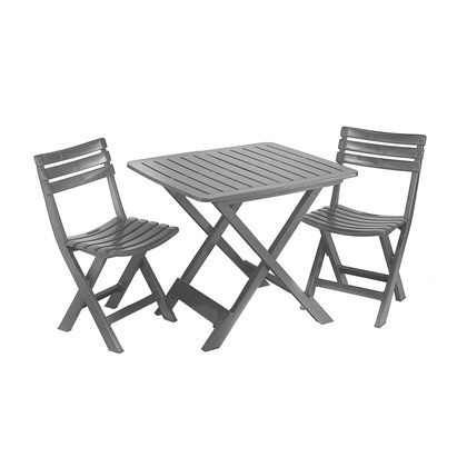Outdoor Foldable Set - Anthracite