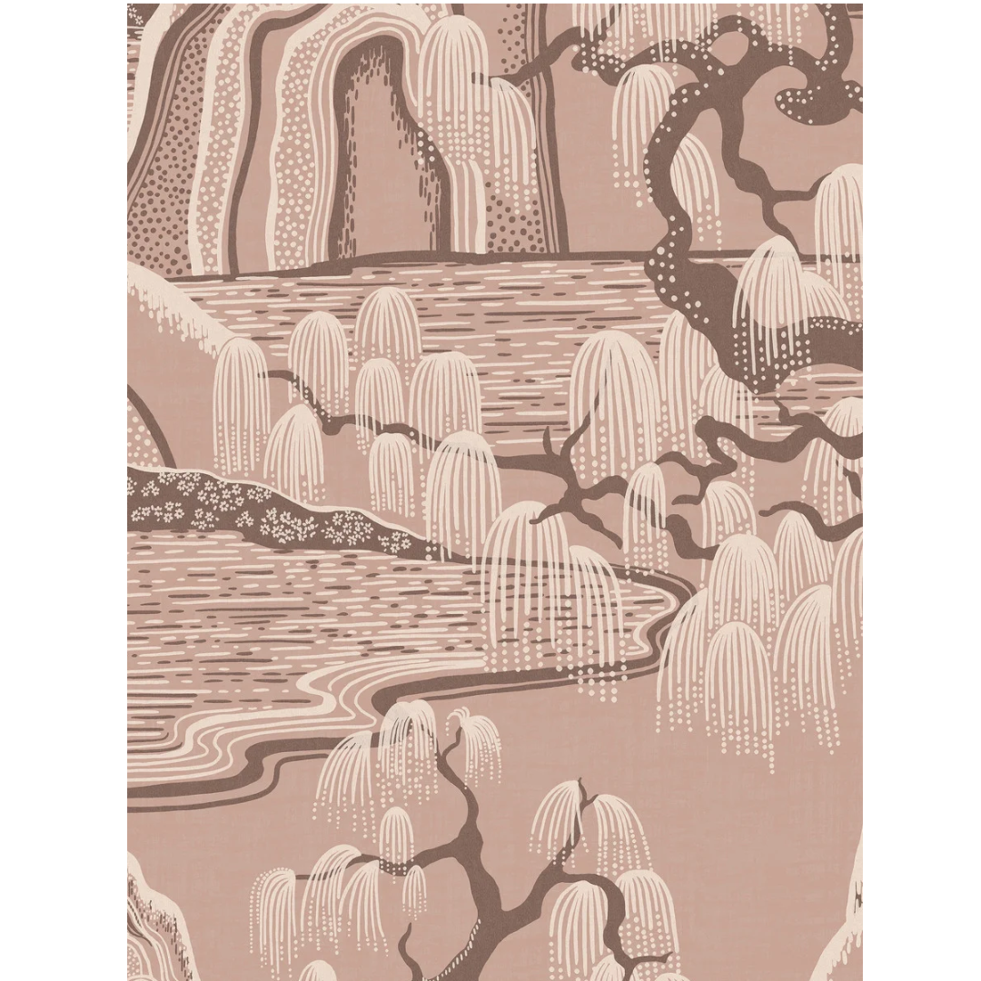 Mural Wallpaper Indigo Garden