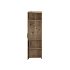 1 Door Left-Hand Cabinet – Viking Oak & Grey Cosmos