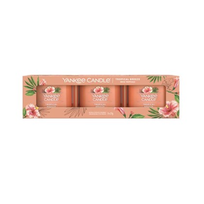 Filled Votives Candle 3 Pack - Tropical Breeze