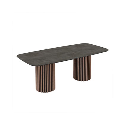 Dining Table 220x103x76cm - Irony Matt