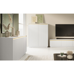 Sideboard 3 Doors – White