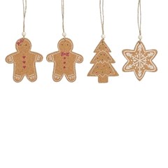 1 Assorted Ornament Gingerbread
