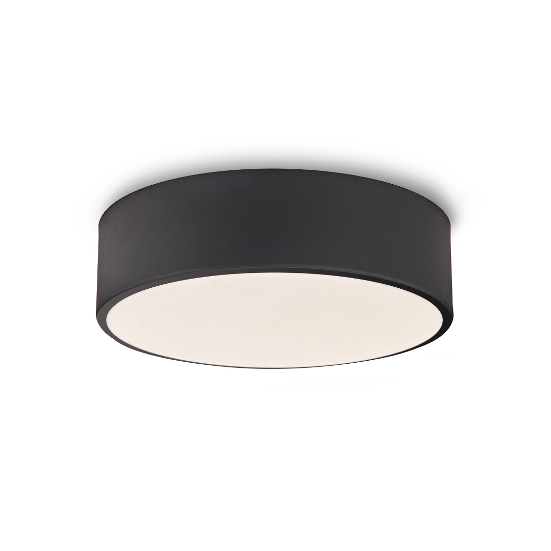 Black Ceiling Lamp - D400mm H100mm