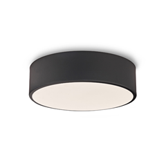Black Ceiling Lamp - D400mm H100mm