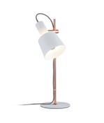 Table Lamp White Copper