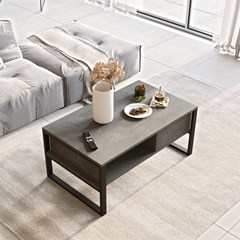 Coffee Table - Retro Silver