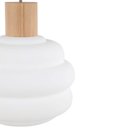 Pendant Lamp E27 – White & Sabia