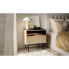 Nightstand LED – Vicenza Oak