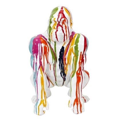 Decorative Gorilla Multicolor 46cm - Ceramic A1-M1