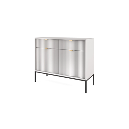Sideboard 2 Doors 2 Drawers - Grey