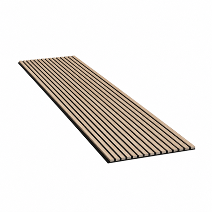 Acoustic Panel –  Light Smoked Natural Oak 60x280 cm