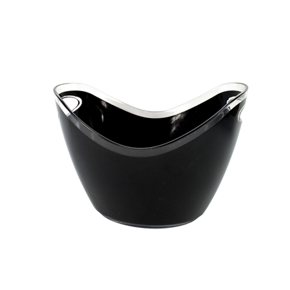 Champagne or Wine Ice Bucket - Black