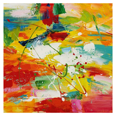 Colour Spectrum Acryl Painting 115X115