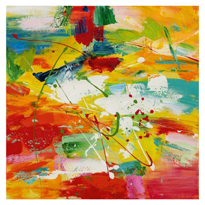 Colour Spectrum Acryl Painting 115X115