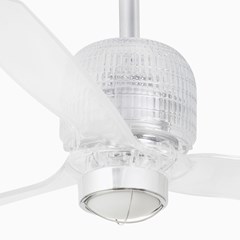 LED Ceiling Fan M - Chrome