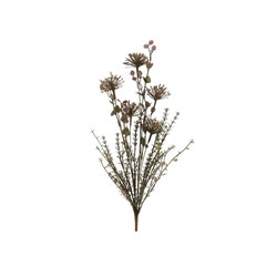 Dried-Look Corn Flower Brown - L51xd5cm