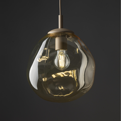 Hanging Lamp – Cognac & Sabia
