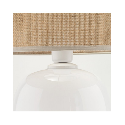 Table Lamp White Juta