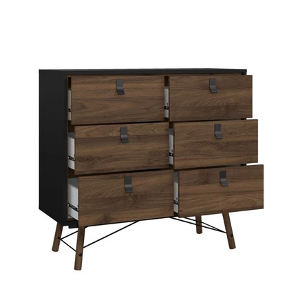 Ry Double dresser with 6 drawers