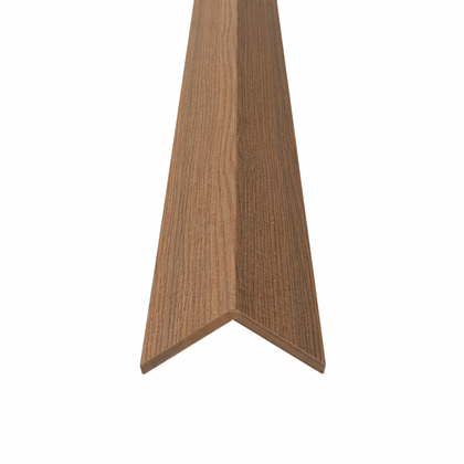Outdoor L Corner – Pattern Teak 5x5x220 cm