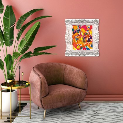 Acryl Painting Barock en Vogue Colorful 38x43 cm